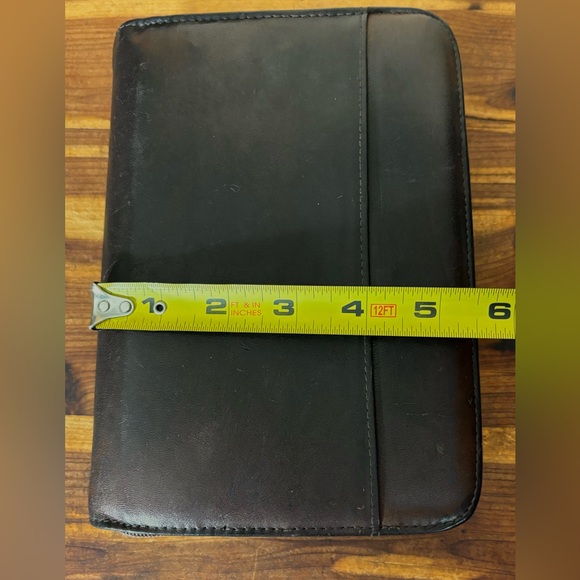 Vintage Leather Portfolio Business Document ,Notepad - Picture 13 of 14